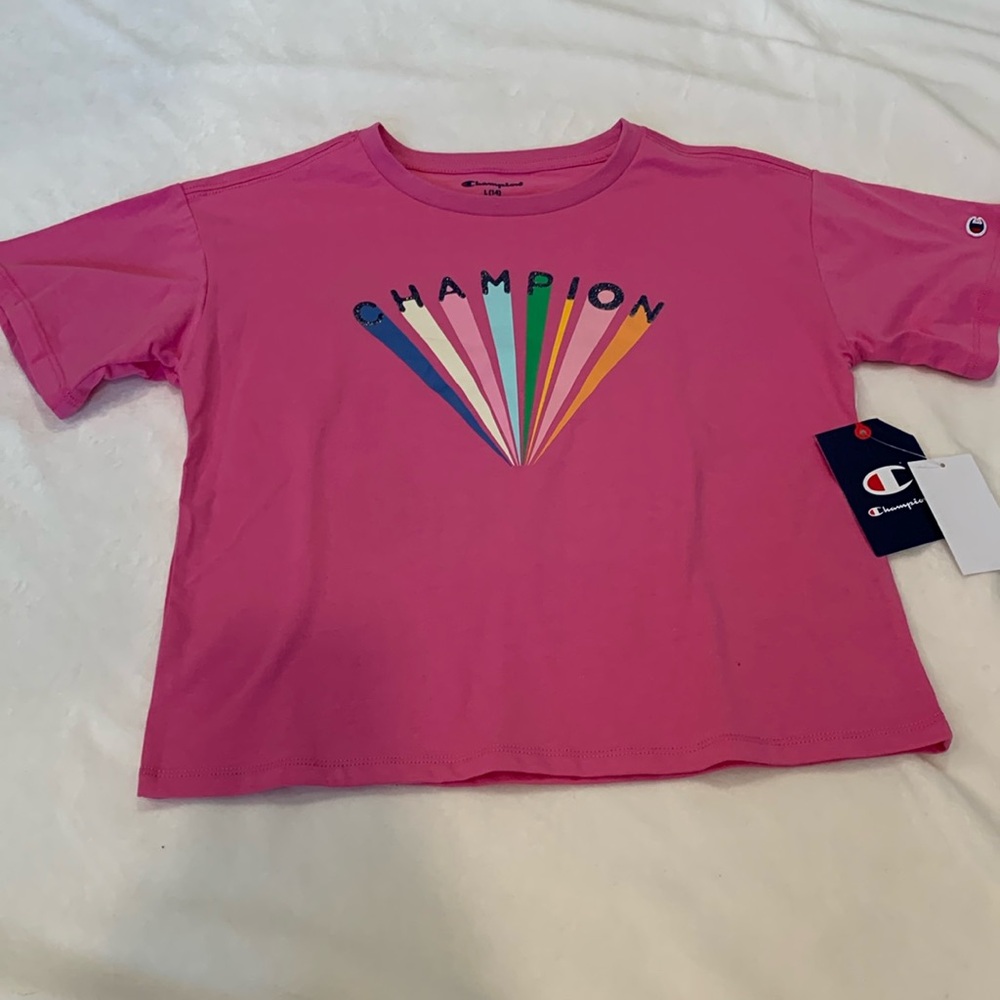 Champion Girls Shirt Large(14) NWT